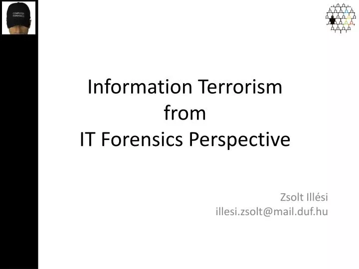 information terrorism from it forensics perspective