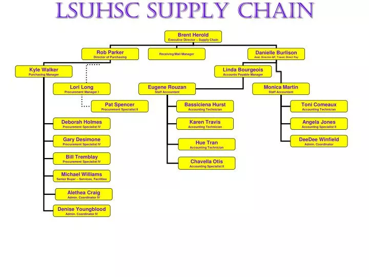 lsuhsc supply chain