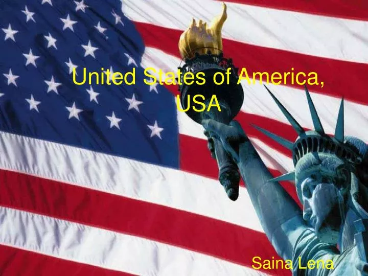 united states of america usa