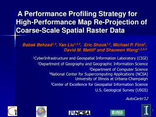 1 CyberInfrastructure and Geospatial Information Laboratory (CIGI)