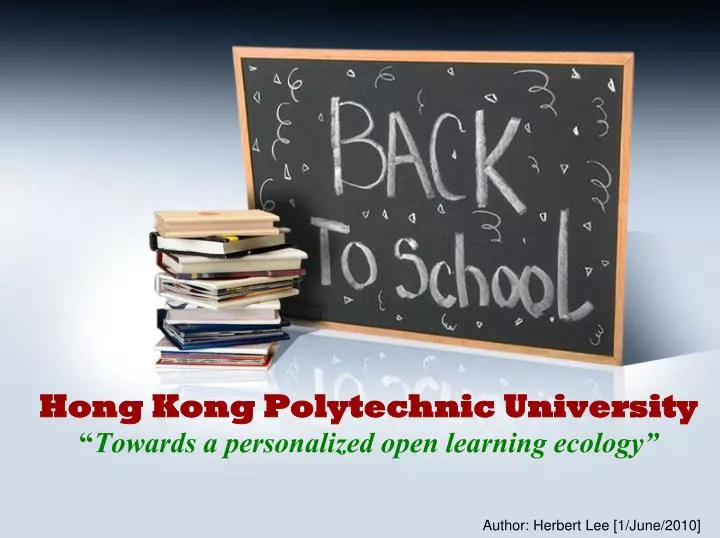 hong kong polytechnic university towards a personalized open learning ecology