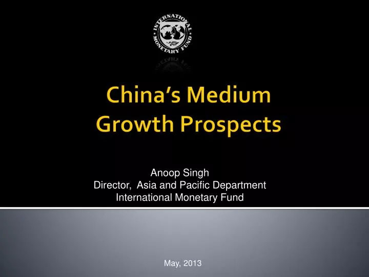 china s medium growth prospects