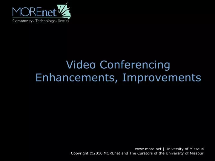 video conferencing enhancements improvements