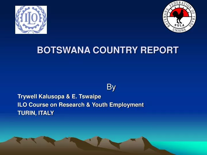 botswana country report