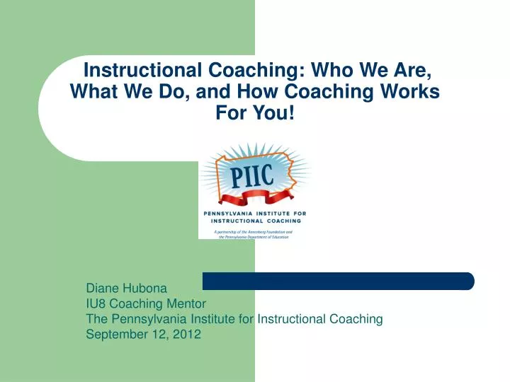 instructional coaching who we are what we do and how coaching works for you