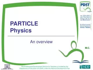 PARTICLE Physics