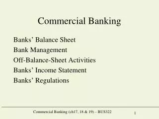 Commercial Banking