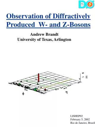 Observation of Diffractively Produced W- and Z-Bosons