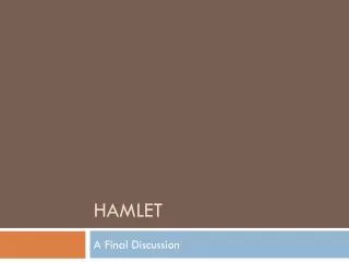 Hamlet