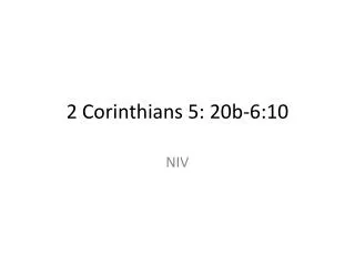 2 corinthians 5 20b 6 10