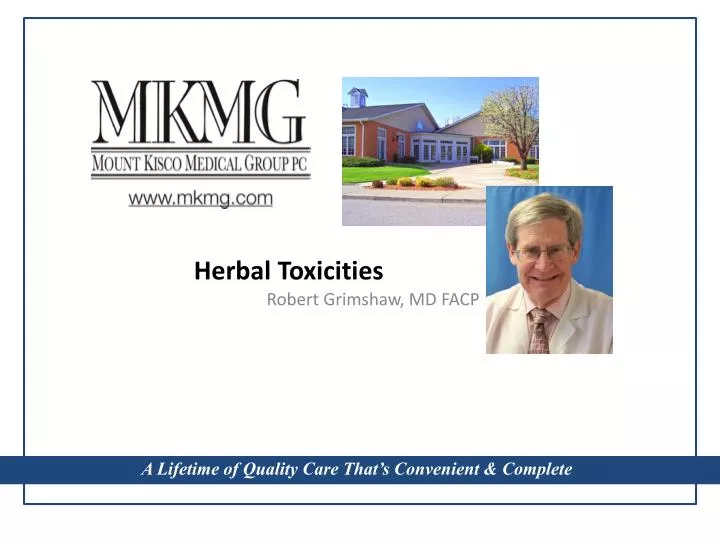 herbal toxicities