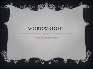 Wordwright