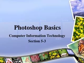 photoshop basics