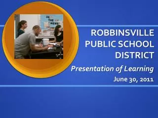 ROBBINSVILLE PUBLIC SCHOOL DISTRICT