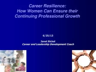 Career Resilience: How Women Can Ensure their Continuing Professional Growth