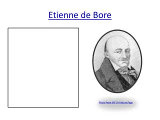 Etienne de Bore