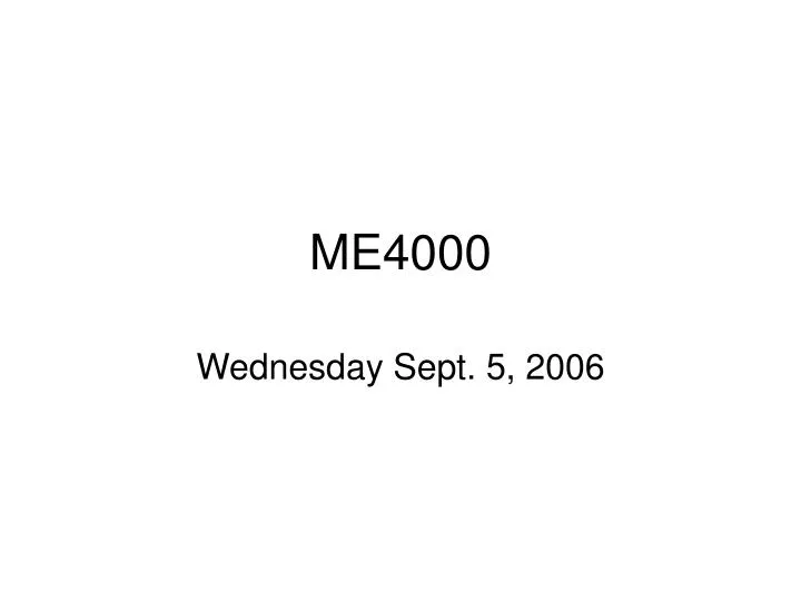 me4000