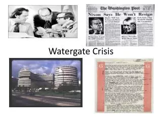 Watergate Crisis