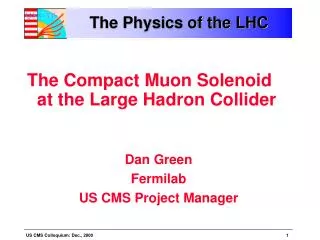The Physics of the LHC