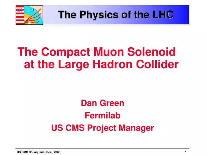 the physics of the lhc