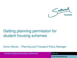 London Student Housing Conference