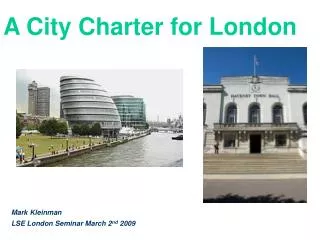 A City Charter for London