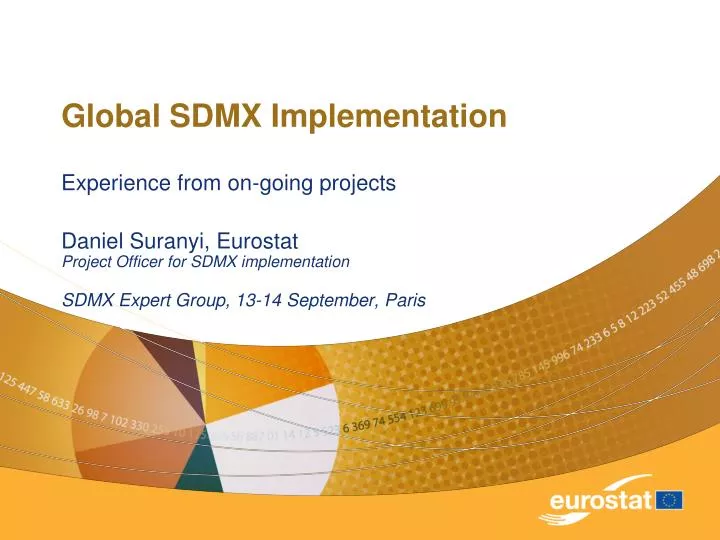 global sdmx implementation