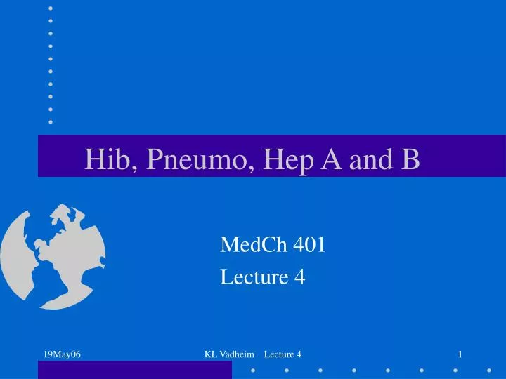 hib pneumo hep a and b