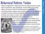 Understanding the Visitor Pattern in Software Design - slide 1