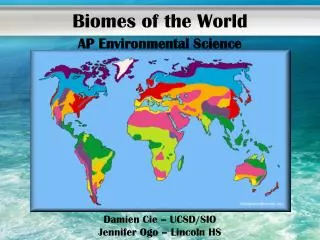 Biomes of the World