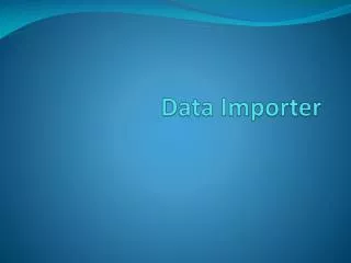 Data Importer
