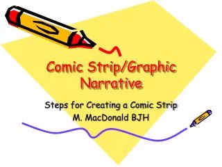 PPT - Comic strip criteria PowerPoint Presentation, free download - ID ...