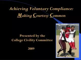 College Civility Committee