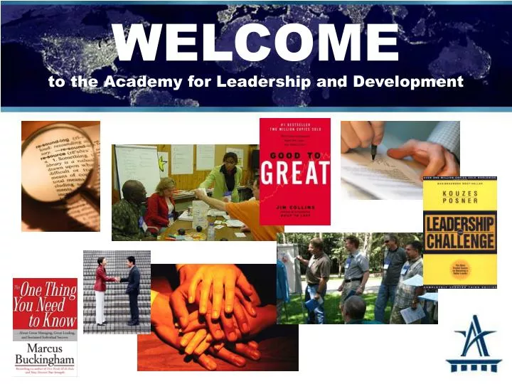 welcome to the academy for leadership and development