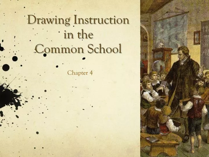 drawing instruction in the common school