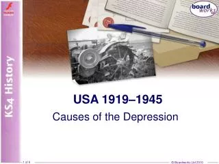 Causes of the Depression