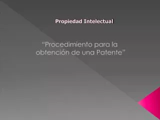 propiedad intelectual