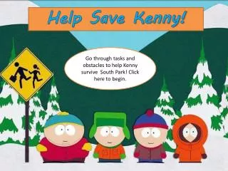 Help Save Kenny!