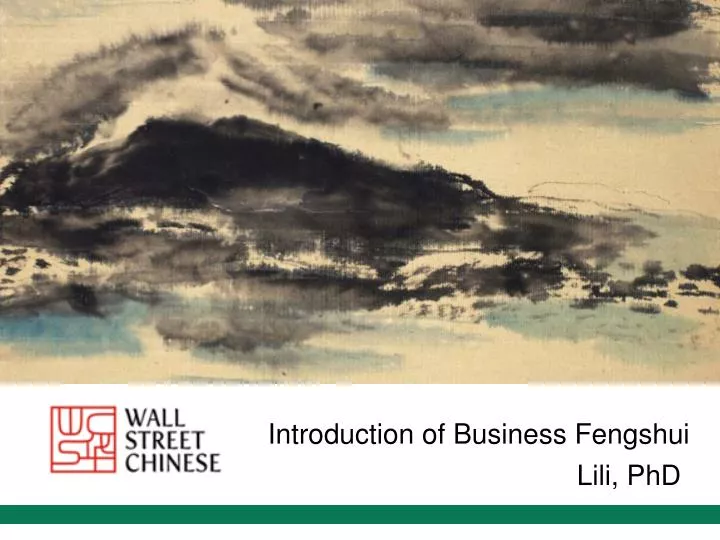 introduction of business fengshui