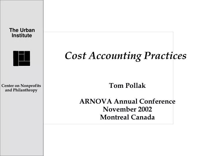 cost accounting practices