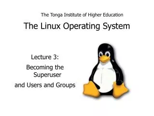 The Linux Operating System