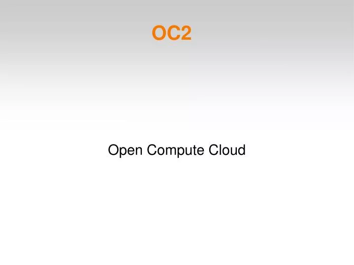open compute cloud