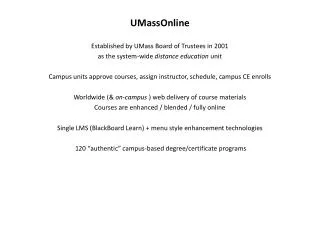 umassonline