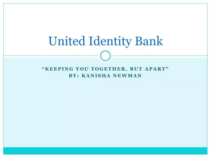 united identity bank