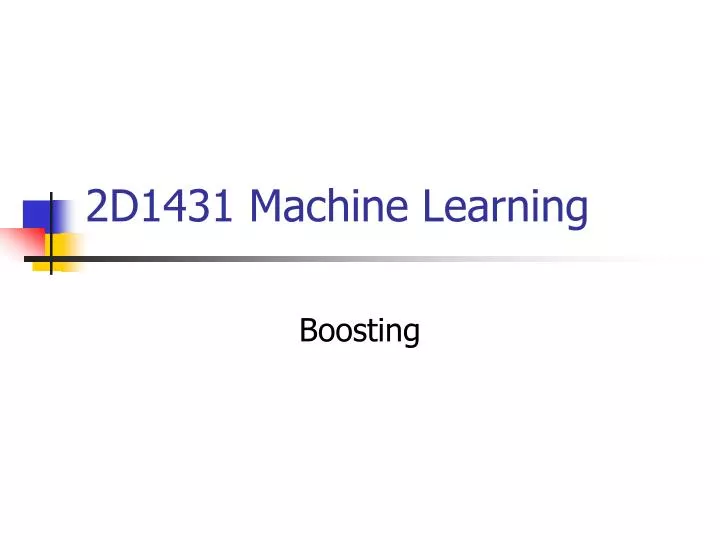 2d1431 machine learning
