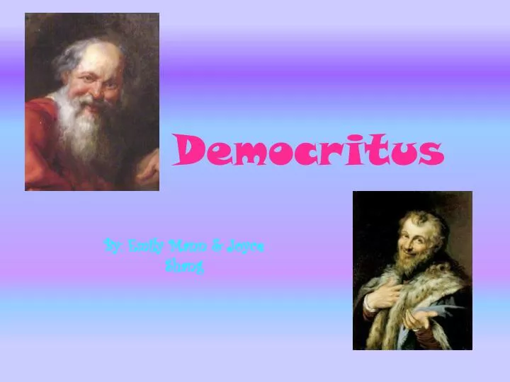 democritus