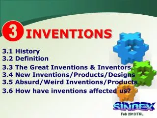INVENTIONS