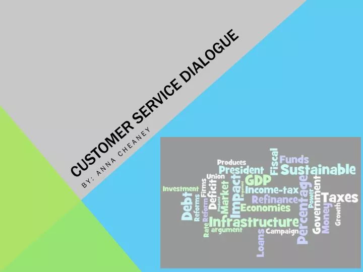 customer service dialogue