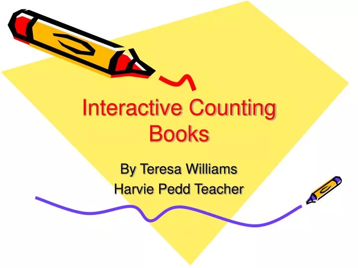 interactive counting books