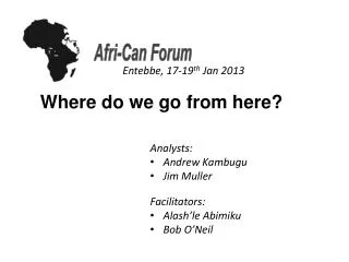 Afri -Can Forum